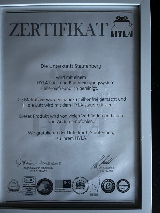 Ferienwohnung Staufenberg 2 Экстерьер фото